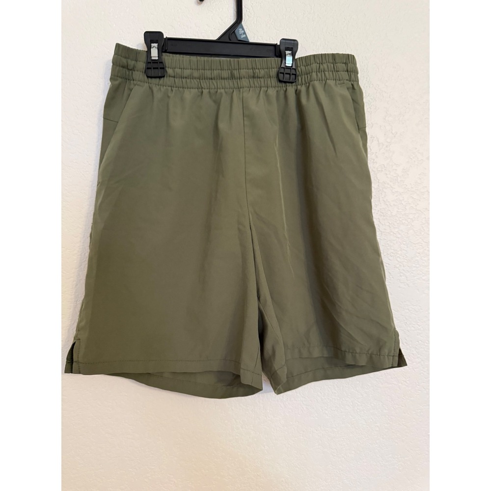 Kids‎ Active Shorts XL (14-16) Quick Dry Stretch Olive Green